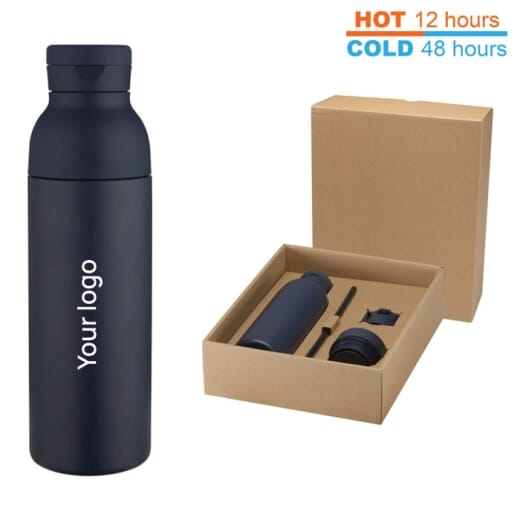 Borraccia con set di 3 coperchi ILLUMINA 650 ml
