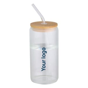 Contenitore in vetro con cannuccia MIRAGE 500 ml