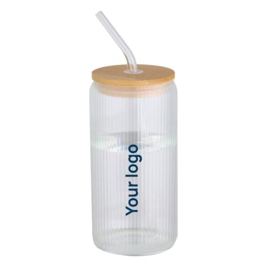 Contenitore in vetro con cannuccia MIRAGE 500 ml