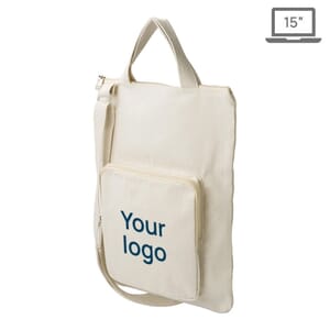 Borsa porta computer in cotone IKER