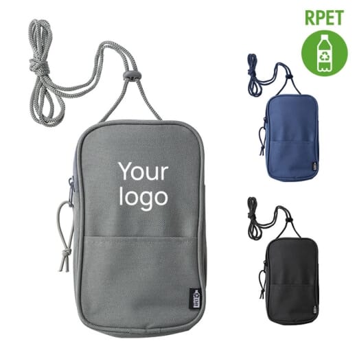 Borsa a tracolla in poliestere RPET GRACELYN