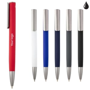 Penna in alluminio riciclato ZIGUUR BLACK