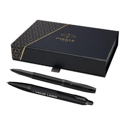 Parker set penna a sfera e penna roller acromatiche IM