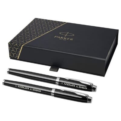 Parker set penna roller e penna stilografica IM NERO