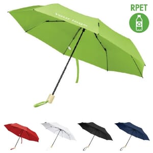 Ombrello pieghevole in RPET BIRGIT 