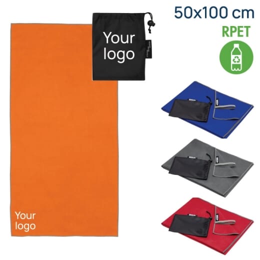 Asciugamano ultraleggero personalizzabile PIETER