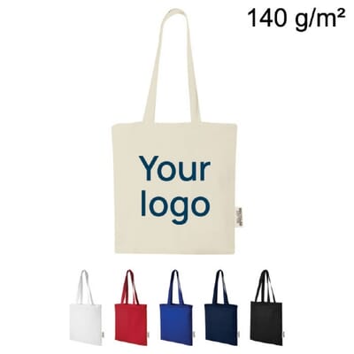 Tote bag personalizzabile in cotone MADRAS 7L