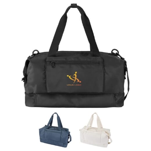 Borsone da viaggio in materiale riciclato TRIP AWARE™