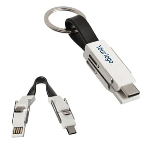 Portachiavi con cavo 4 in 1 ONE