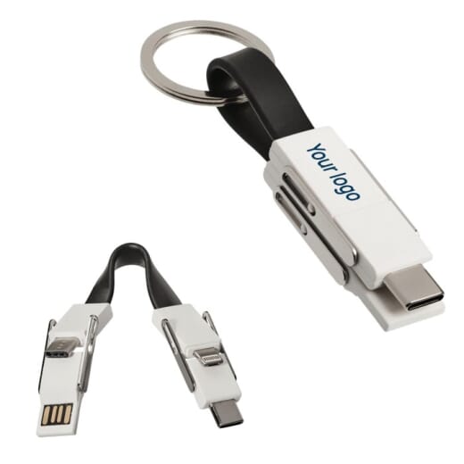 Portachiavi con cavo 4 in 1 ONE