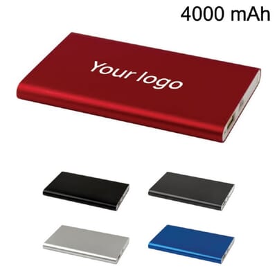 Power bank in alluminio riciclato PEP