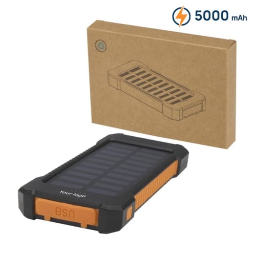 Powerbank solare con torcia incorporata ALTAIR