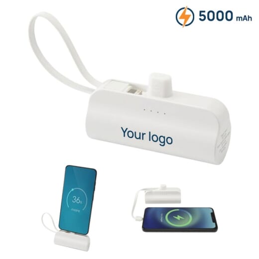 Power bank Tipo-C con supporto telefono ALNAIR