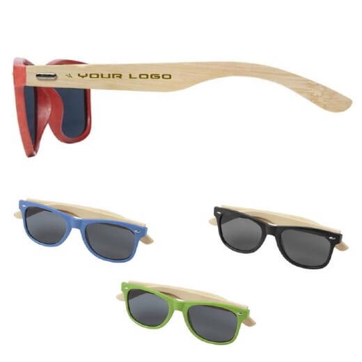 Occhiali da sole in bambù SUN RAY