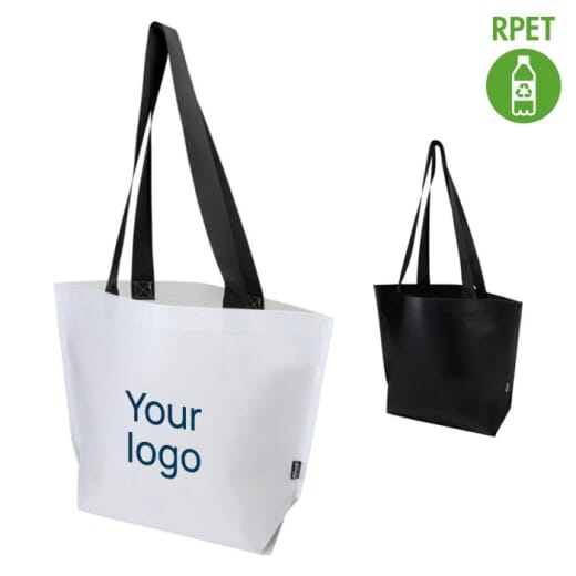 Tote bag in tessuto doppio laminato DUO