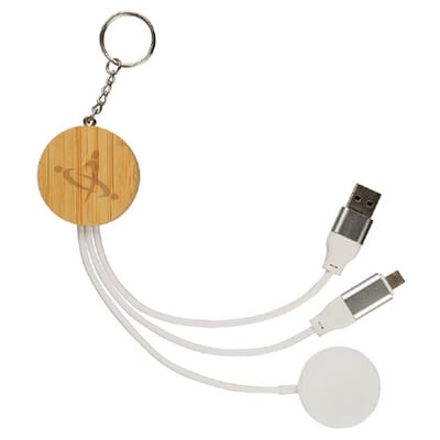 Portachiavi con cavi di ricarica TPE MEI