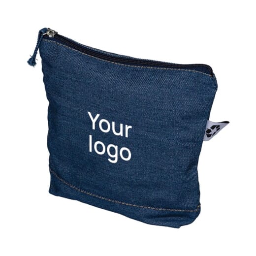 Necessaire in denim riciclato ORIN