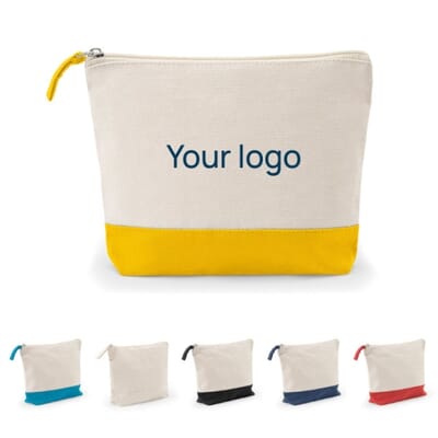 Borsa per cosmetici 100% cotone DAPHNE