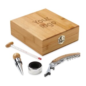 Set da vino in bambù CABERNET