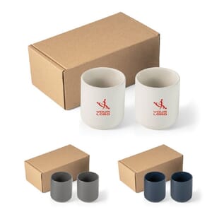 Set di tazzine in ceramica OWENS - 280 ml