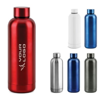 Borraccia in acciaio inox ODIN METTALIC - 550 ml
