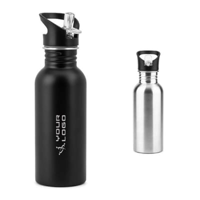 Borraccia in acciaio con cannuccia EDBERG - 690 ml