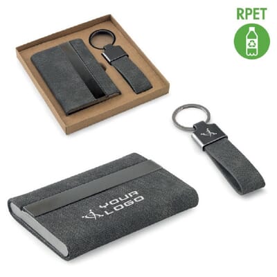 Set regalo portacarte e portachiavi VAUGHN