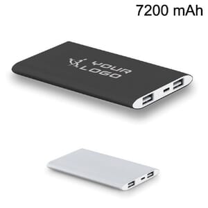 Power bank in alluminio riciclato NOBEL