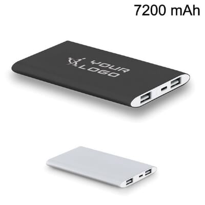 Power bank in alluminio riciclato NOBEL
