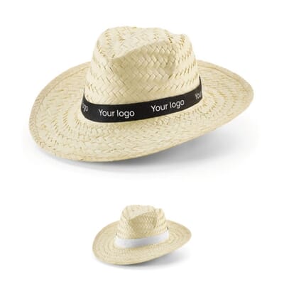 Cappello di paglia naturale EDWARD POLI