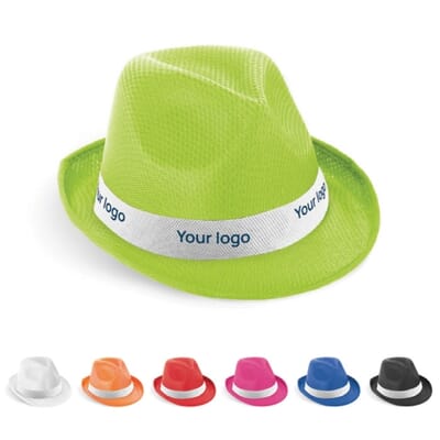 Cappello in PP con nastro MANOLO POLI