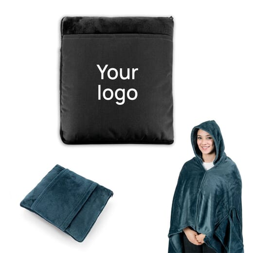 Set 3 in 1 coperta e cuscino SNUGGY