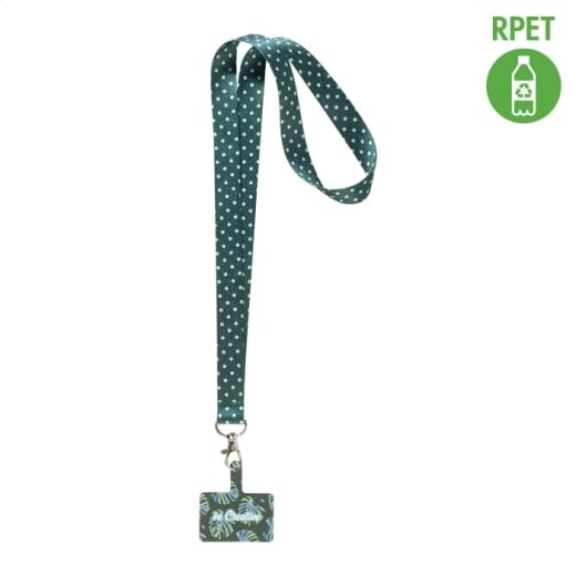SUBYARD MOBILE RPET Lanyard personalizzato porta cellulare