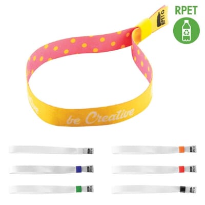 Braccialetto festival personalizzabile SUBOWRIST RPET