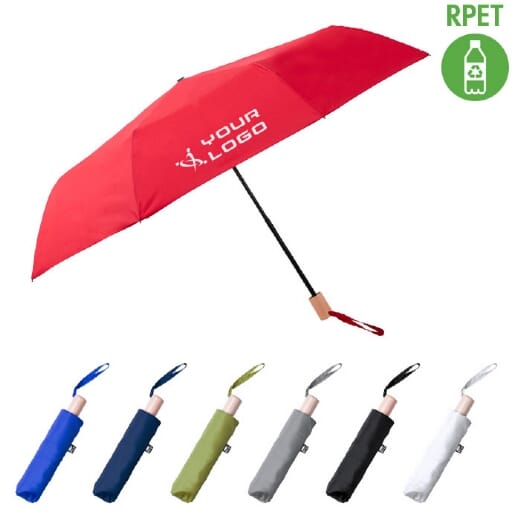 Ombrello Antivento ECOHUB - Doppio Tetto, 103cm, Automatico, In PET Riciclato