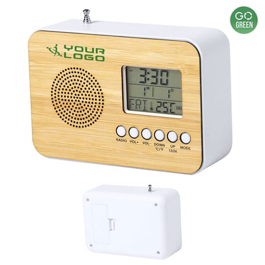 Orologio e radio da tavolo BORDIO