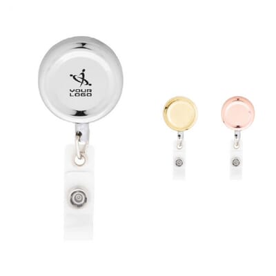 Porta badge in metallo BACKSTAGE