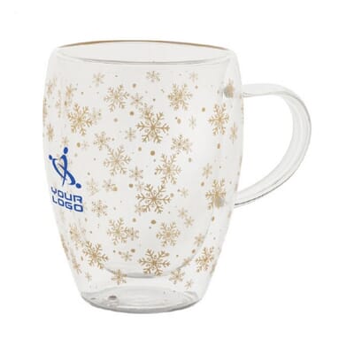 Mug in vetro borosilicato SNOSTRO