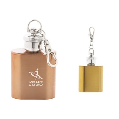 Portachiavi con fiaschetta VASCO - 30 ml