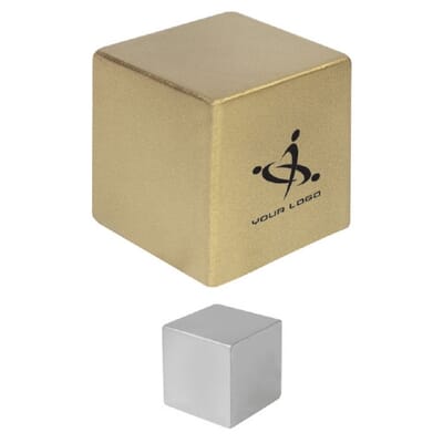 Cubo antistress metallizzato CUBIX SHINE