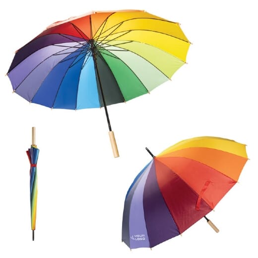 Ombrello arcobaleno antivento RAINJOY