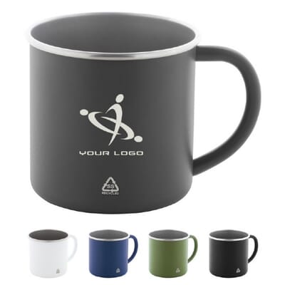 Mug in acciaio riciclato HOSSA - 300 ml
