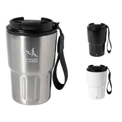 Bicchiere termico in acciaio riciclato ARICHA - 350 ml