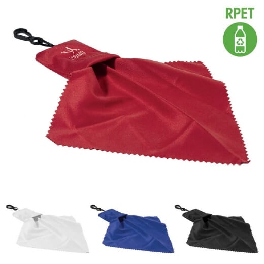 Panno pulizia in RPET con custodia CLEANGO