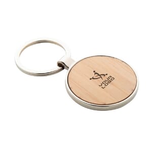 Portachiavi in metallo e bambù BORBY