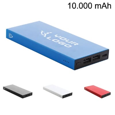 Power bank in alluminio riciclato RALUTEN