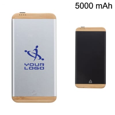 Power bank in alluminio riciclato RALUBO FIVE