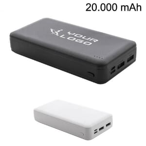 Power bank in ABS riciclato RABOBANK XXL