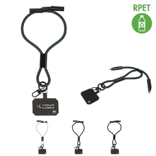 Braccialetto portacellulare con cavo ricarica CUFFCHARGE