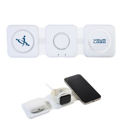 Caricabatterie wireless 3in1 FOLCHARGE